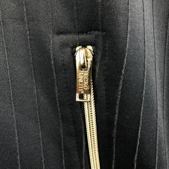 Y2K Ecko Unlimited‎ Full Zip Blue/Silver Track Jacket Pinstripe XL - Picture 5 of 12